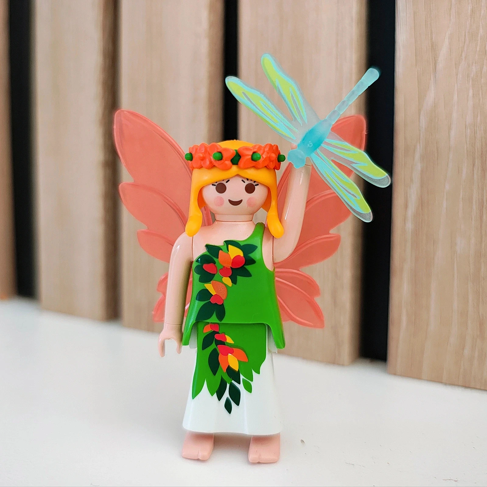Personnage bonhomme Playmobil collection fée + accessoires sur la photo
